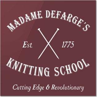 Madame Defarge Knitting School Posters and Art